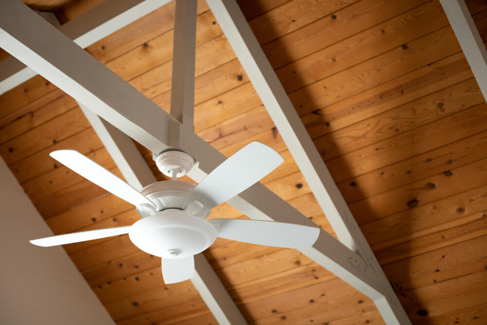 ceiling fan loft wood ceiling